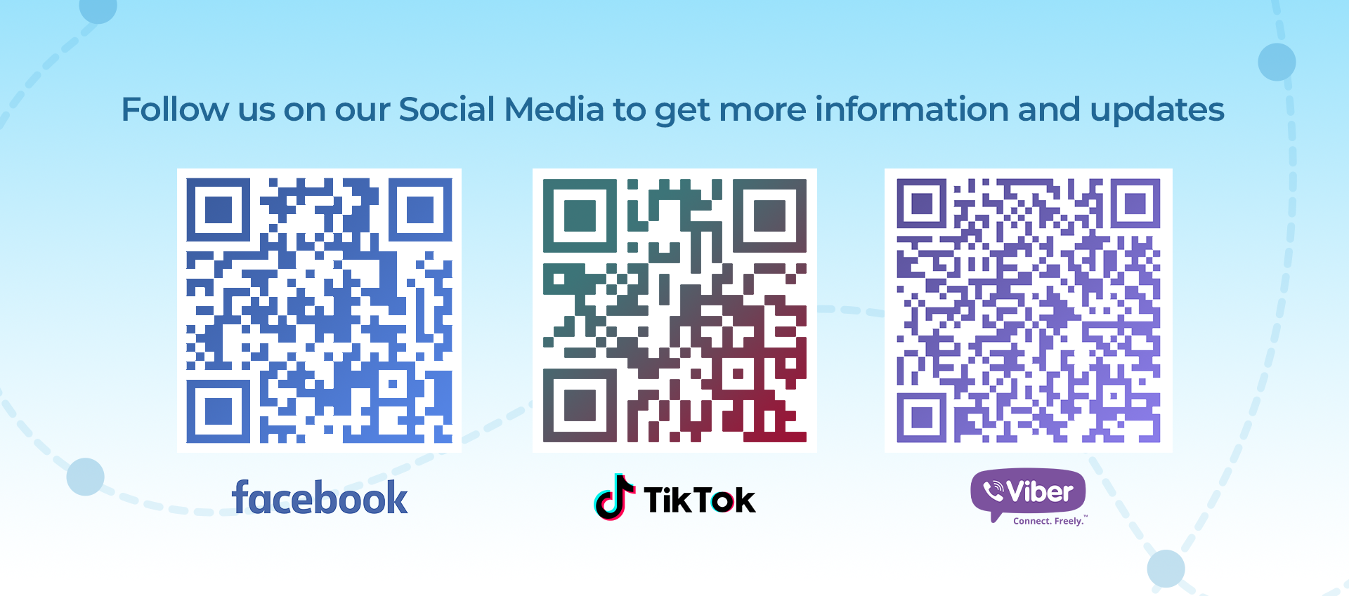 QR Code Banner